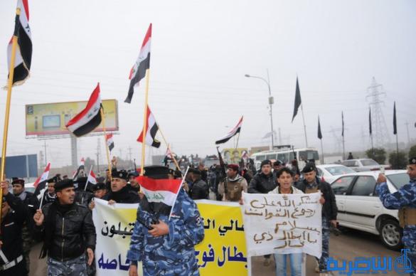 فوج طوارئ ذي قار يصل الناصرية عائدا من الانبار ويحضى باستقبال الابطال - تقرير مصور -