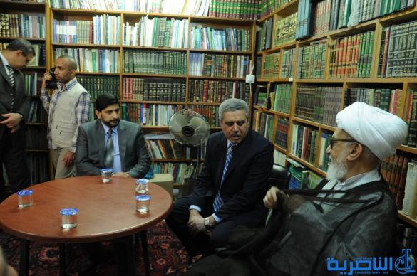 محافظ ذي قار يستقبل نائب رئيس الجمهورية