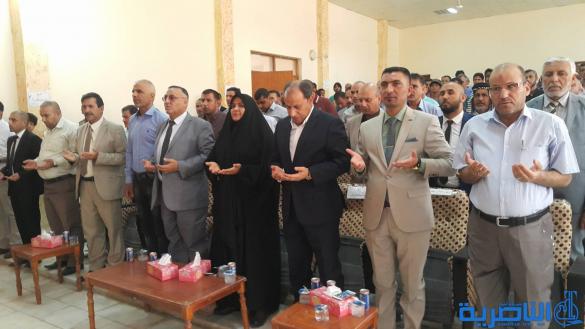 محافظ ذي قار يكرم 200 عامل متميز في بلدية سوق الشيوخ خلال احتفالية عيد العمال  - تقرير مصور -