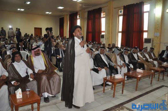 سوق الشيوخ تقيم مؤتمرا موسعا ضد ظاهرة اطلاق العيارات النارية - تقرير مصور -