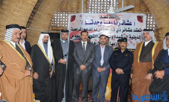 عشائر ذي قار تعقد مؤتمرا في سوق الشيوخ لدعم الجيش في حربه ضد داعش - تقرير مصور -