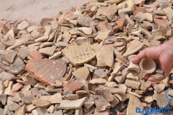 العثور على هياكل ولقى اثرية جديدة في مدينة اور الاثرية - تقرير مصور-