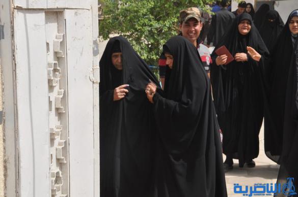 بالصور:ناخبوا مدن سوق الشيوخ يدلون باصواتهم اليوم