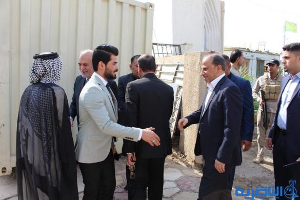 بعد زيارة تفقدية للغراف ، المحافظ يعد بتلبية مطالب المدينة وفقا للامكانات المتاحة - تقرير مصور -