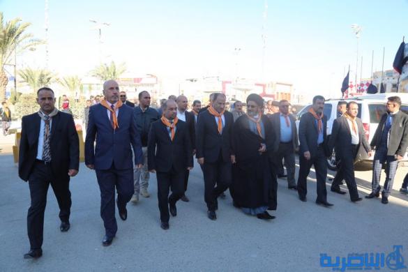 الناصري يشارك في المهرجان الكشفي ويؤكد على اهمية نشر مبادئ والتربية الكشفية لترسيخ المثل العليا