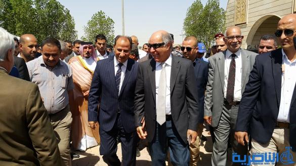 قومان بجولة ميدانية لمتابعة مكافحة زهرة النيل في مناطق الاهوار - تقرير مصور-