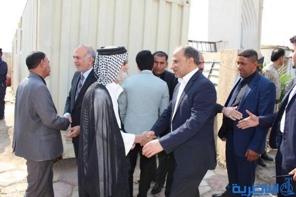 بعد زيارة تفقدية للغراف ، المحافظ يعد بتلبية مطالب المدينة وفقا للامكانات المتاحة - تقرير مصور -