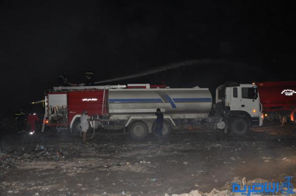 الشطرة تتعرض لكارثة بيئية بعد حرق موقع للطمر الصحي ، وتسجل 36 حالة اختناق - تقرير مصور -