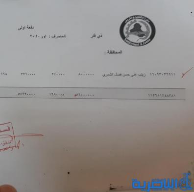 ذي قار:قوائم باسماء المشمولين بقروض وزارة العمل