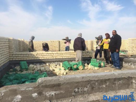 خطوات متقدمة في مشروع الزقورة السكني - تقرير مصور -