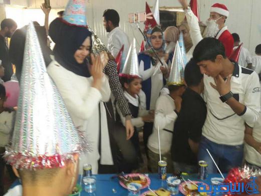 طلاب كلية الزراعة والاهوار في ذي قار تنظم يوما ترفيهيا للأيتام