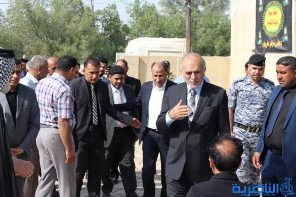 بعد زيارة تفقدية للغراف ، المحافظ يعد بتلبية مطالب المدينة وفقا للامكانات المتاحة - تقرير مصور -