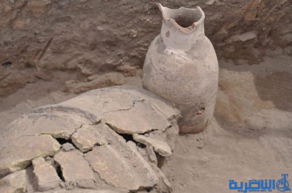 العثور على هياكل ولقى اثرية جديدة في مدينة اور الاثرية - تقرير مصور-