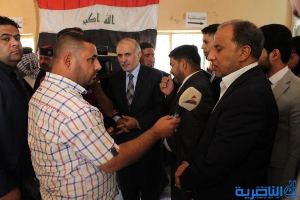 بعد زيارة تفقدية للغراف ، المحافظ يعد بتلبية مطالب المدينة وفقا للامكانات المتاحة - تقرير مصور -
