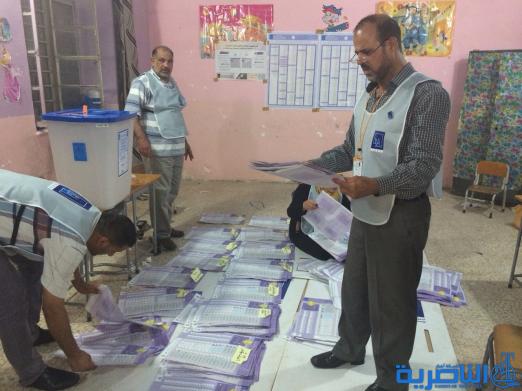 اغلاق مراكز الاقتراع في ذي قار  و انطلاق عمليات العد والفرز الاولية – تقرير مصور –