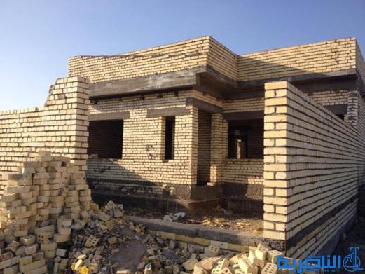 اكمال اول هيكل لاول وحد سكنية في مجمع الزقورة السكني