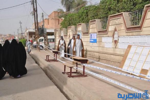 بالصور:ناخبوا مدن سوق الشيوخ يدلون باصواتهم اليوم