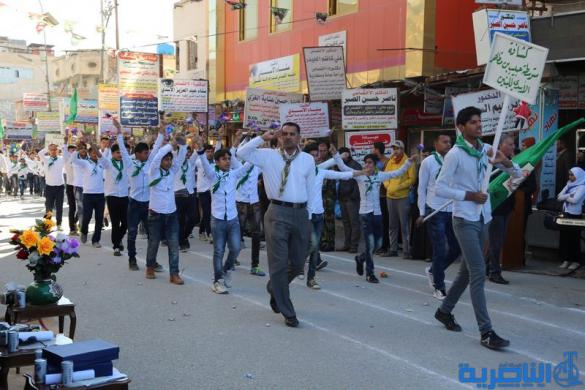 الناصري يشارك في المهرجان الكشفي ويؤكد على اهمية نشر مبادئ والتربية الكشفية لترسيخ المثل العليا