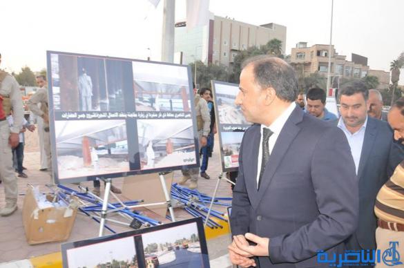 محافظ ذي قار يفتتح جسر الحضارات ، ويتطلع لتنفيذ مشاريع اخرى مع الجانب الفرنسي - تقرير مصور -