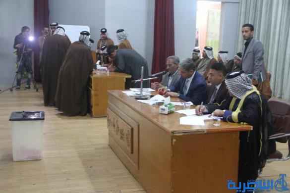  اعادة انتخاب مقداد الياسري رئيسا لاتحاد الجمعيات الفلاحية في ذي قار