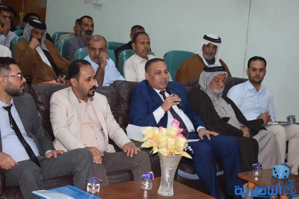 الارشاد الزراعي في ذي قار ينظم ورشة عمل لمكافحة سوسة النخيل الحمراء
