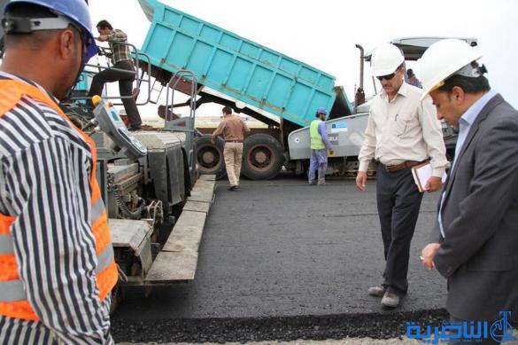 محافظ ذي قار يتفقد مشروع تقاطع البطحاء مع المرور السريع ويؤكد انجاز 75% من اعمال المشروع ويتوقع انجازه خلال العام الحالي