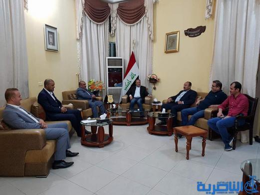 محافظ ذي قار يلتقي نقابة الصحفيين ويؤكد على اهمية توفير كافة سبيل الدعم للارتقاء بالواقع الاعلامي