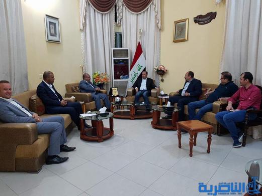 محافظ ذي قار يلتقي نقابة الصحفيين ويؤكد على اهمية توفير كافة سبيل الدعم للارتقاء بالواقع الاعلامي