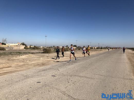 بالصور:الناصرية تحتضن بطولة العراق لسباقات الطريق 