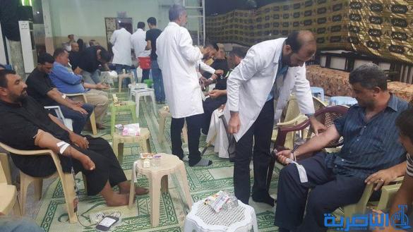 بالصور:جمعية التضامن الاسلامي تنظم حملة للتبرع بالدم في التاسع من المحرم