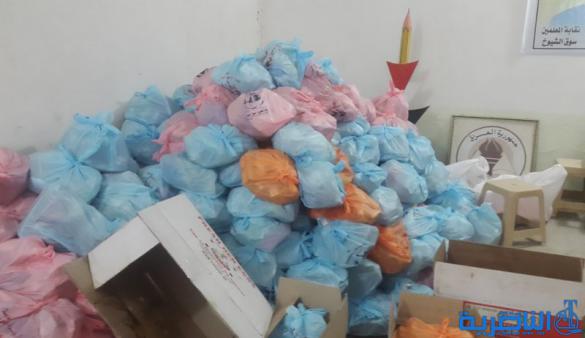  الاسره التربوية في سوق الشيوخ تبادر بجمع التبرعات لدعم الحشد الشعبي