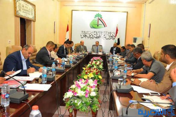 محافظ ذي قار يتراس اجتماع الدوائر الحكومية ويؤكد استكمال الالية الادارية لعمل دوائر المحافظة في مرحلة ما بعد نقل الصلاحيات