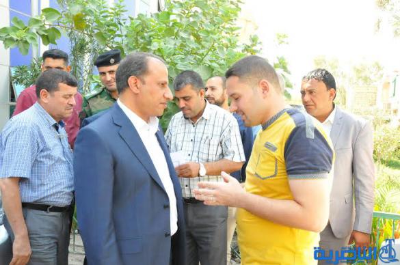 محافظ ذي قار يتفقد مديرية توزيع كهرباء ذي قار ويدعوها الى تقديم خطة شاملة للإصلاح