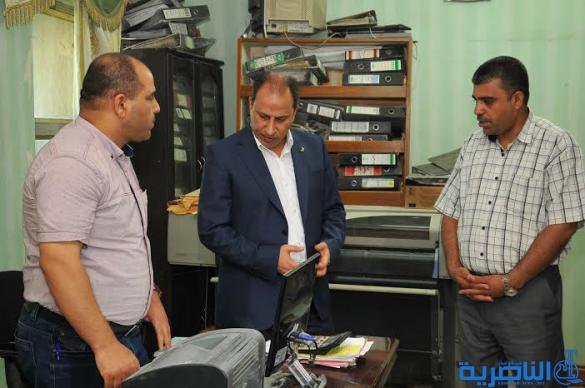 محافظ ذي قار يتفقد مديرية توزيع كهرباء ذي قار ويدعوها الى تقديم خطة شاملة للإصلاح