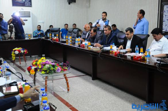  مجلس ذي قار يجتمع لمناقشة نقل الصلاحيات الوزارية قبيل يوم واحد من موعد انتقالها-تقرير مصور-