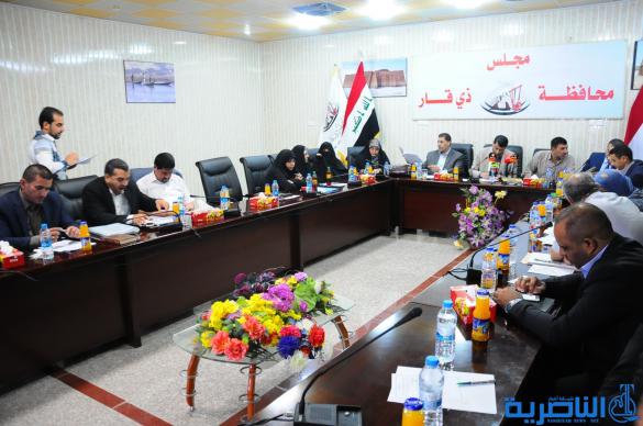  مجلس ذي قار يجتمع لمناقشة نقل الصلاحيات الوزارية قبيل يوم واحد من موعد انتقالها-تقرير مصور-
