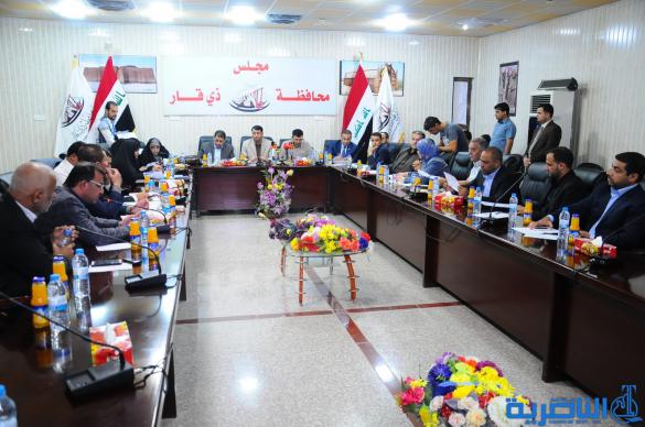  مجلس ذي قار يجتمع لمناقشة نقل الصلاحيات الوزارية قبيل يوم واحد من موعد انتقالها-تقرير مصور-
