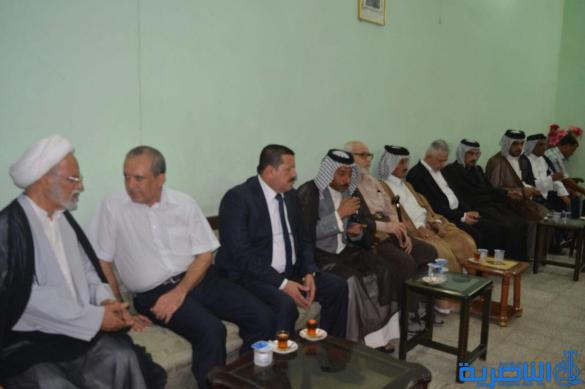 بالصور : مكتب الشيخ الناصري يستقبل الوفود التضامنية لليوم الثالث على التوالي