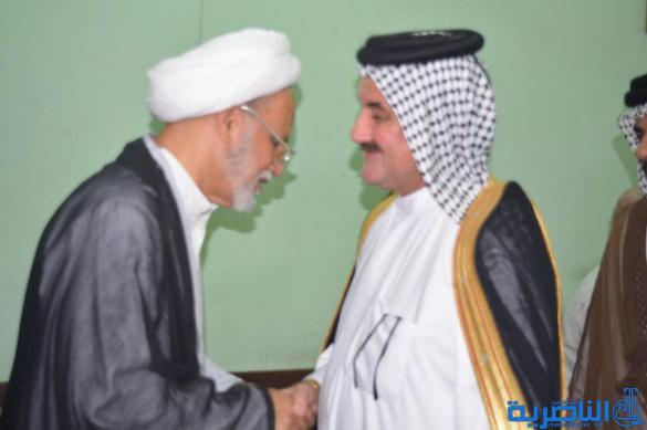 بالصور : مكتب الشيخ الناصري يستقبل الوفود التضامنية لليوم الثالث على التوالي