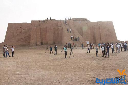 مدينة أور الاثرية تستقبل ثلاثة وفود سياحية