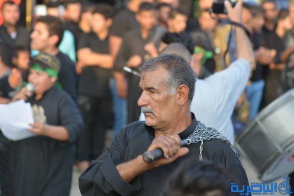 بالصور:الرفاعي تحيي ذكرى عاشوراء بمسيرة للمواكب الحسينية 