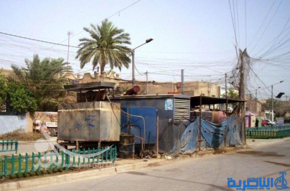 المشتقات النفطية في ذي قار تجهز اصحاب المولدات بالكاز وفقا للتسعيرة الرسمية