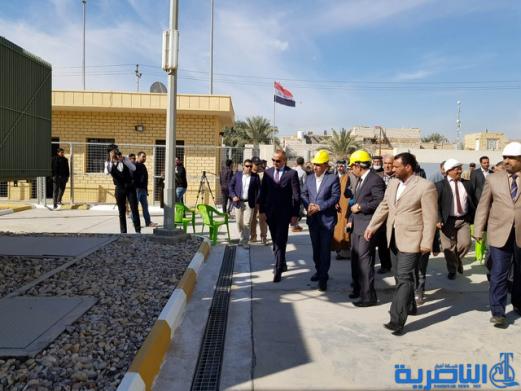  محافظ ذي قار يفتتح محطة تحويل كهرباء اريدو بكلفة تزيد عن ٤مليارات دينار