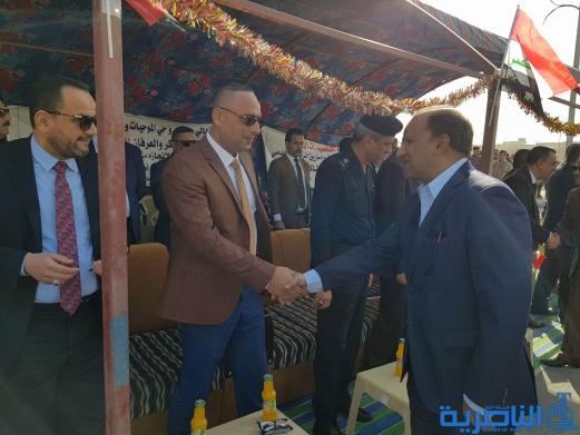 الناصري يفتتح الطريق الحولي بكلفة ٧مليار و٨٠٠ مليون دينار