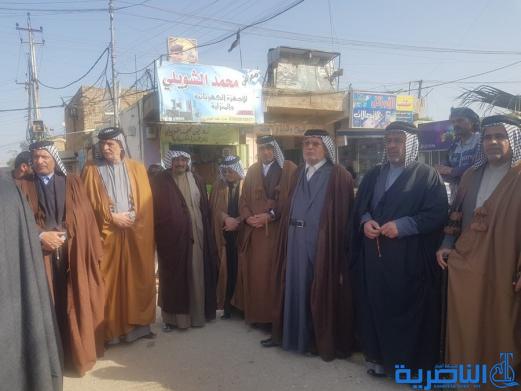 ‎الرفاعي تتظاهر احتجاجا على &quot;الغبن&quot; الذي لحقها في الموازنة العامة