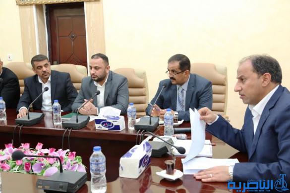  ذي قار تؤكد حرصها على حلحلة مشكلة العشوائيات ويحذر المجالس البلدية من تعطيل المصادقة على التصميم الاساس