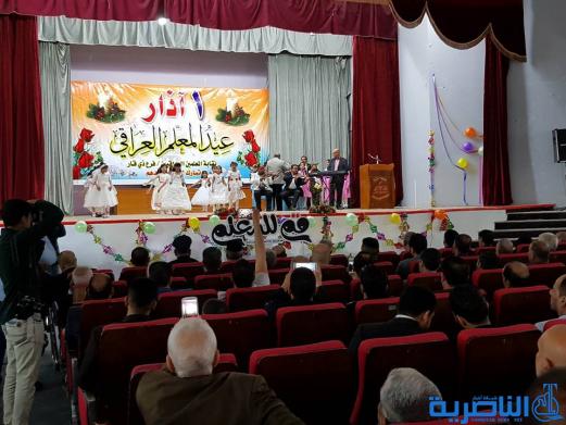 محافظ ذي قار يطالب بإنصاف المعلم وإقرار قانون حمايته