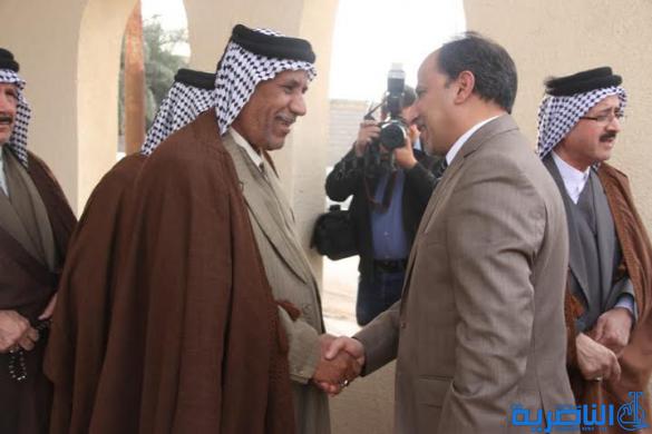  محافظ ذي قار يشارك في اللقاء التشاوري لعشائر المحافظة ، ويدعو الى الحد من الرمي العشوائي - تقرير مصور -