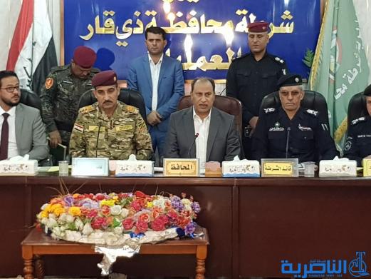 الناصري يعلن عن خطة امنية لشهر محرم الحرام  التي يشارك فيها ١٤ الف عنصر امني