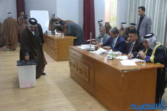  اعادة انتخاب مقداد الياسري رئيسا لاتحاد الجمعيات الفلاحية في ذي قار